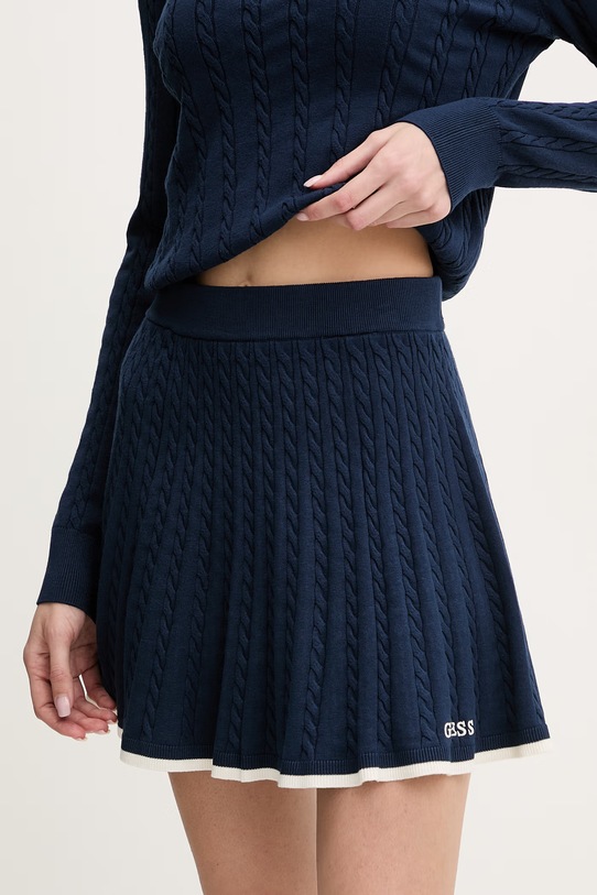 Φούστα Guess SHARI casual μπλε V6RD07.Z4652