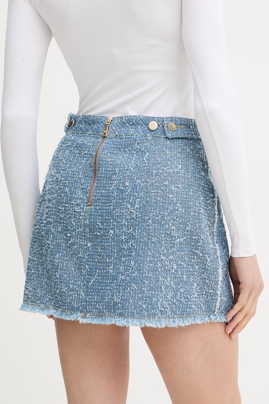 Odzież Guess spódnica jeansowa JULIETTE W6RD0C.D6871 niebieski