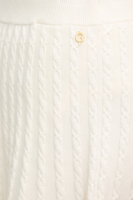 Sukňa s prímesou vlny Guess HANNA béžová W6RD0N.Z2YJ2