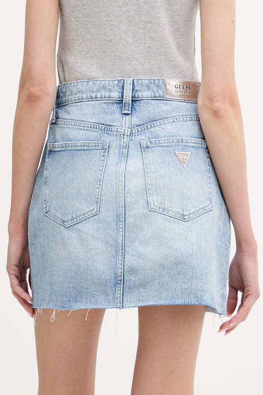 Odzież Guess spódnica jeansowa LAYLA W6RD1H.D6833 niebieski