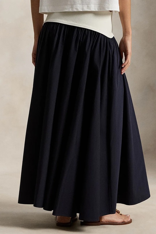 Polo Ralph Lauren spódnica bawełniana 211A96329 czarny SS26