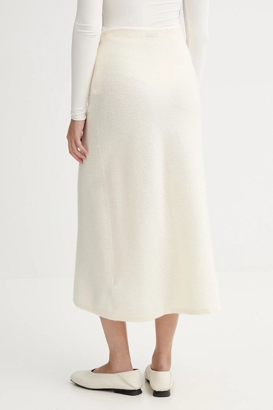 Oblečenie Vlnená sukňa Calvin Klein LV144E366G béžová