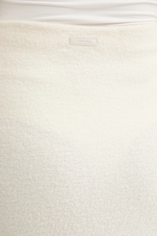 Vlnená sukňa Calvin Klein béžová LV144E366G