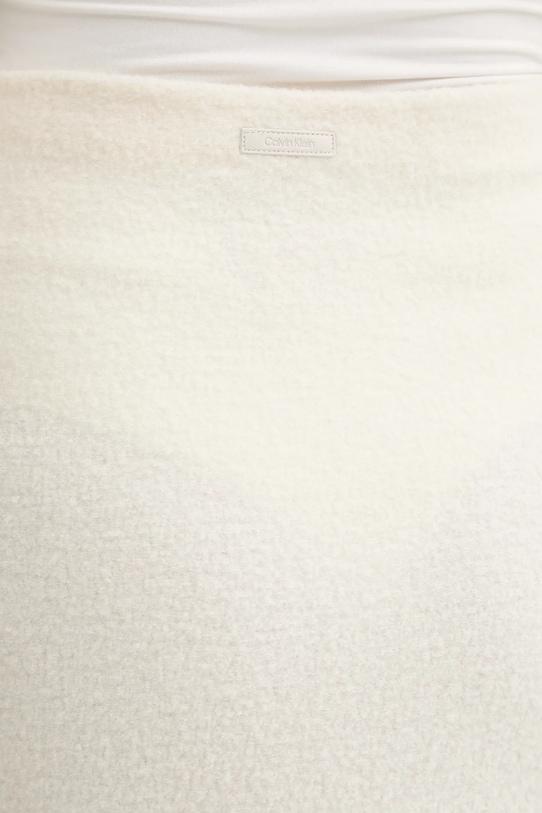 Vlnená sukňa Calvin Klein béžová LV144E366G