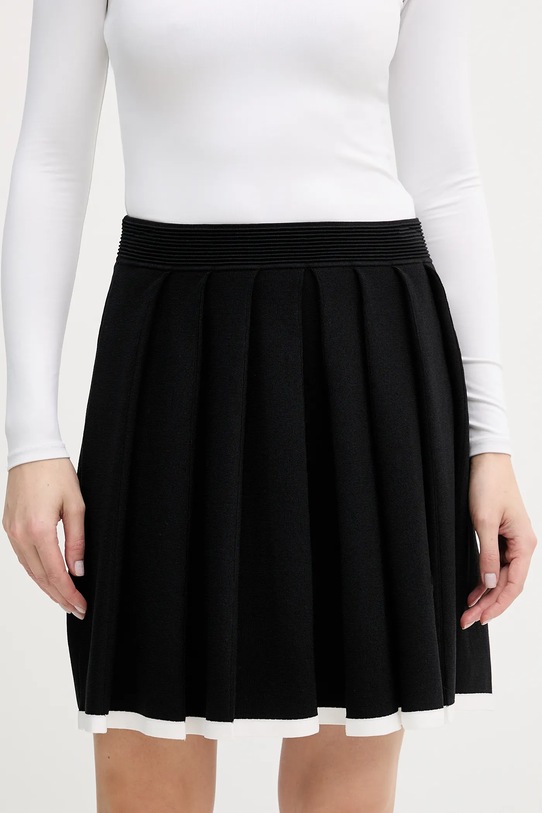 Karl Lagerfeld fustă uni negru B1W12003