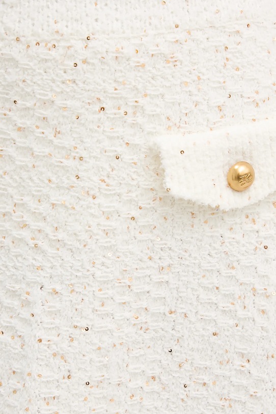 Suknja Karl Lagerfeld bež B1W12002