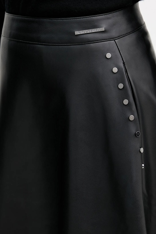 Suknja Karl Lagerfeld crna B1W12011