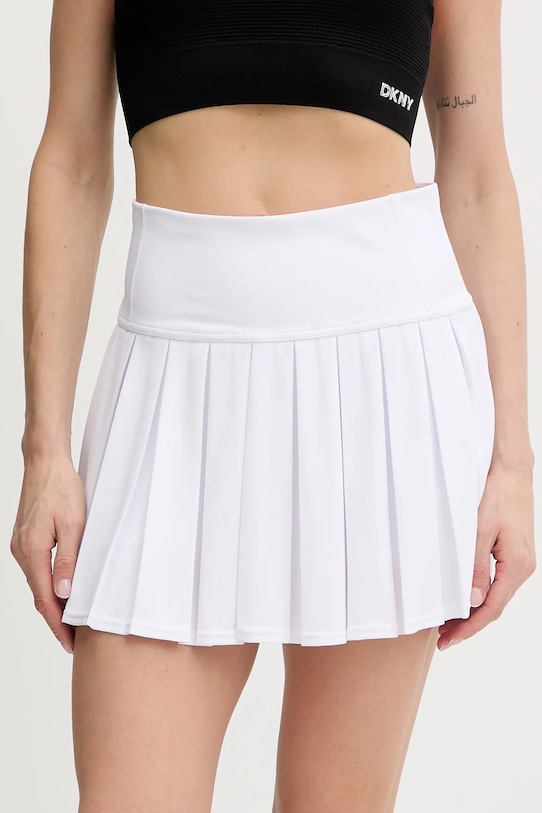 Sukňa Dkny s elastanom biela DP6K1012