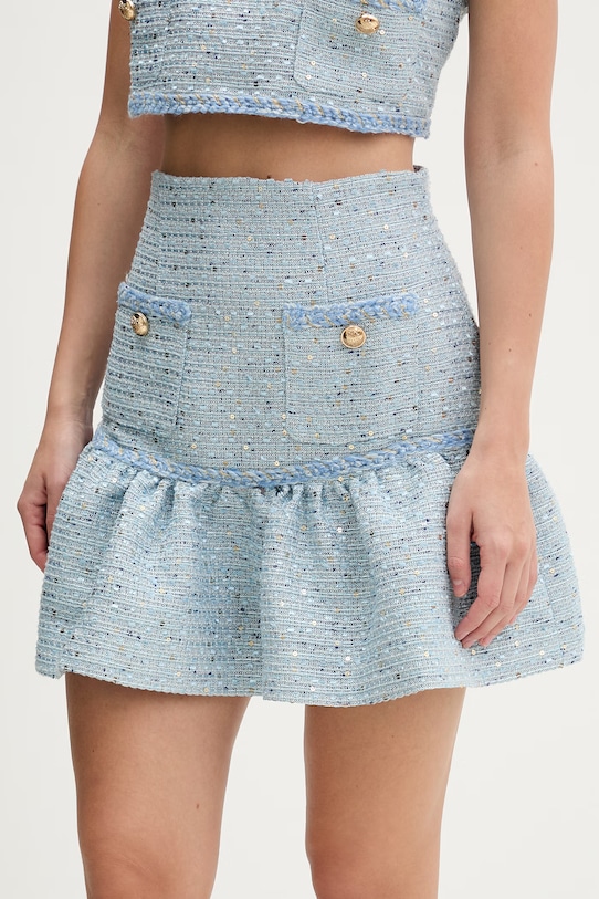 Sukně Bardot nášivka modrá 60201SB