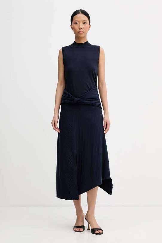 Victoria Beckham spódnica 1126JSK007082A granatowy SS26