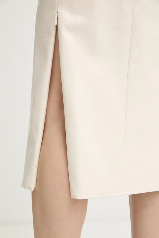 Armani Exchange spódnica XW001814.AF18859 beżowy