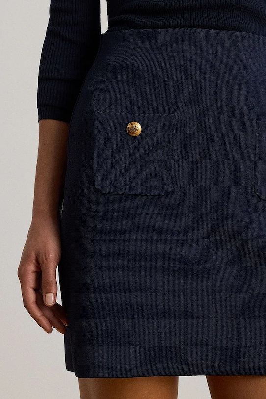 Lauren Ralph Lauren spódnica granatowy 200P03461