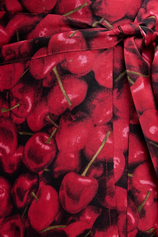 Never Fully Dressed spódnica Cherry Jaspre czerwony NFDSK802