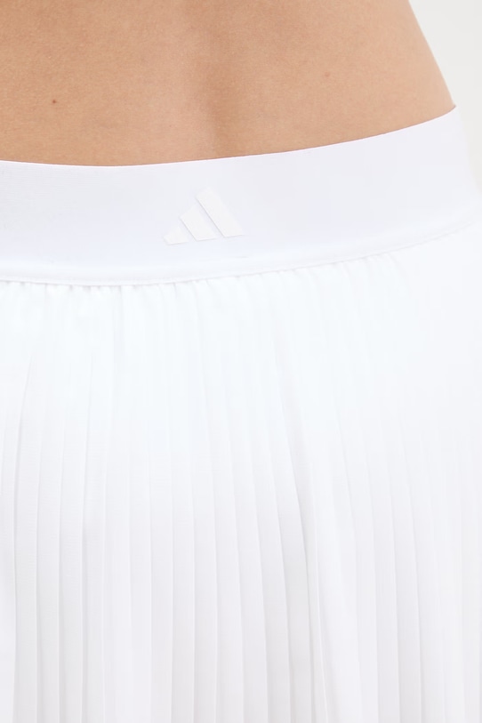 Αθλητική φούστα adidas Performance Club Pleatskirt λευκό JD6116