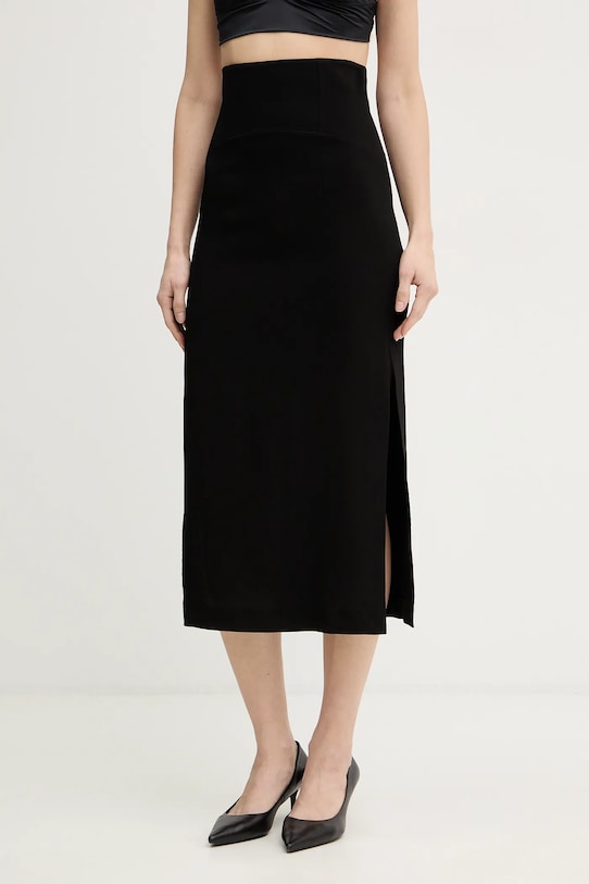 Pinko spódnica z elastanem czarny 106485.A2Q2