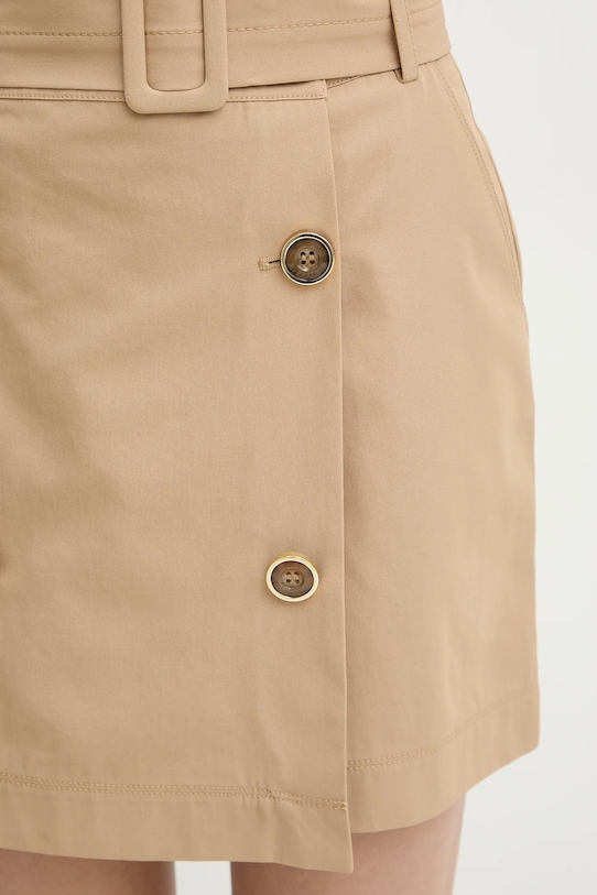 Pinko spódnica bawełniana beżowy 106279.A2ER