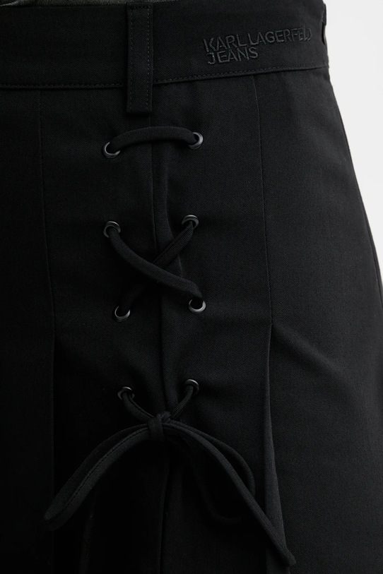 Karl Lagerfeld Jeans spódnica czarny B1W12020