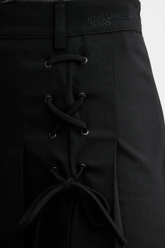 Karl Lagerfeld Jeans spódnica czarny B1W12020