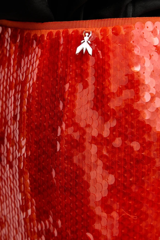 Sukňa Patrizia Pepe oranžová 8G0506.A724