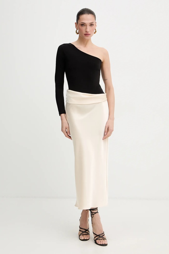 Patrizia Pepe spódnica 8G0532.A269 beżowy SS26