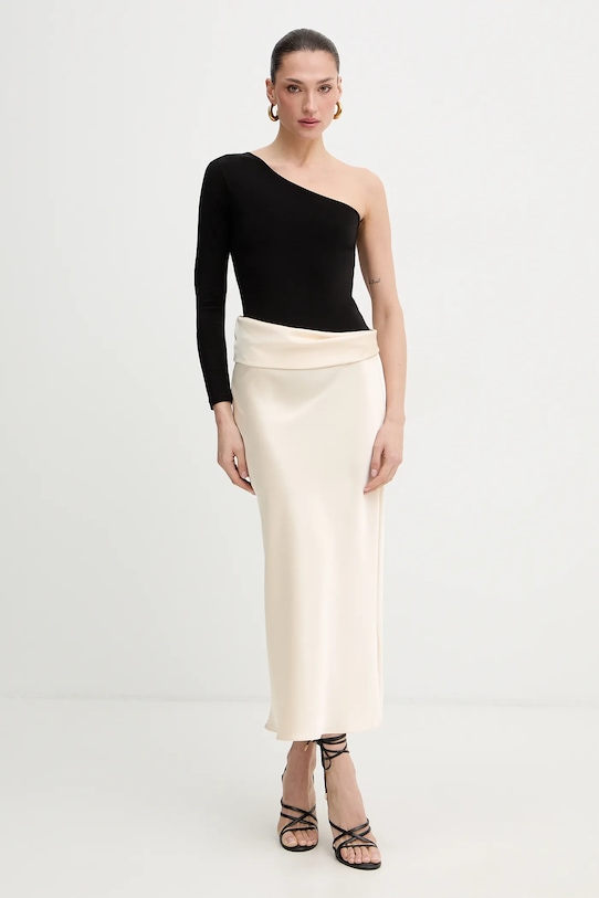 Patrizia Pepe spódnica 8G0532.A269 beżowy SS26