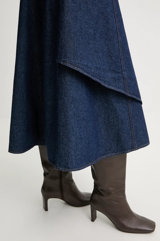 Hoss Intropia spódnica jeansowa granatowy 8423013