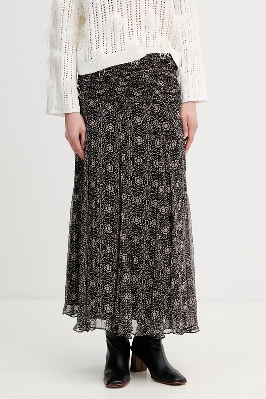 Φούστα Hoss Intropia εμπριμέ μαύρο 8423014