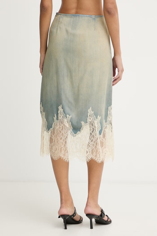 Odzież Diesel spódnica z lyocellu DE-MERSY-S A21784.0CEDE beżowy