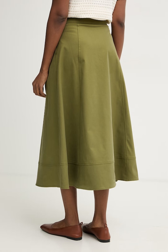 Odzież Pedro del Hierro spódnica z lyocellem 7593167 zielony