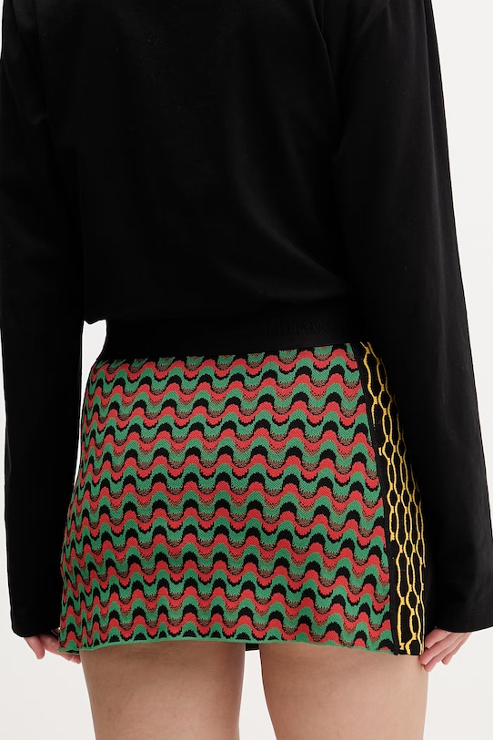 Oblečenie Puma úpletová sukňa s viskózou Ahluwalia 635238 zelená