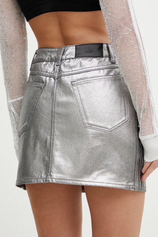 Odzież adidas Originals spódnica jeansowa KD2899 srebrny