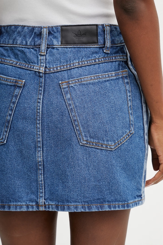 adidas Originals spódnica jeansowa niebieski KD2901