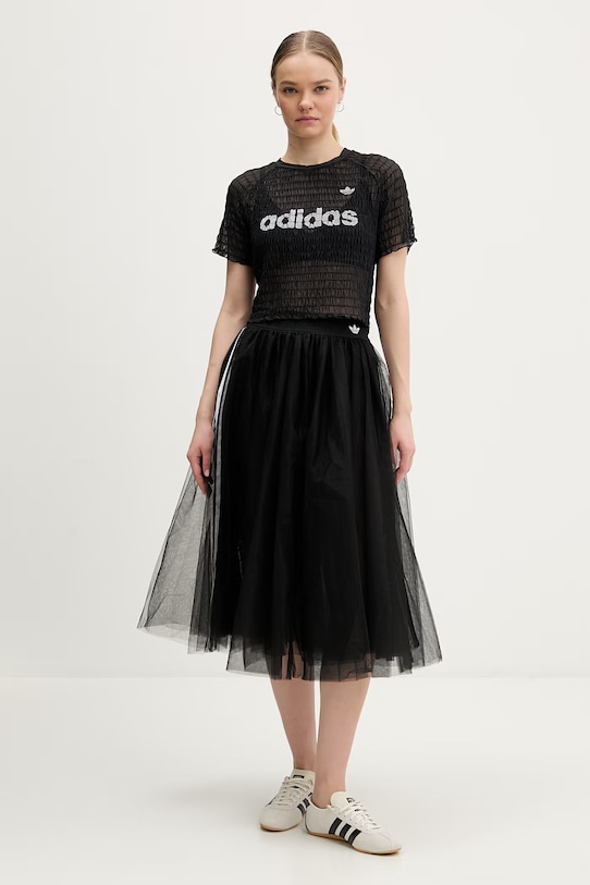 Sukňa adidas Originals KS6563 čierna SS26