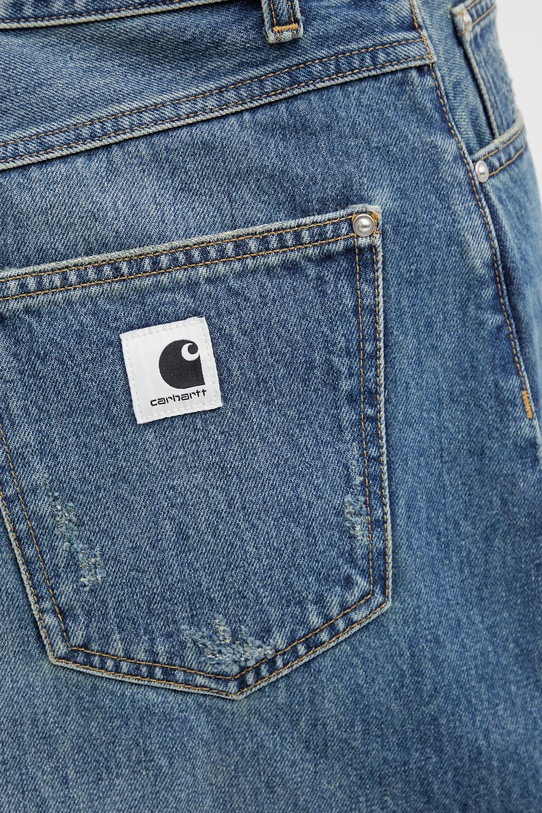 Carhartt WIP spódnica jeansowa W Brandon Skirt niebieski I036330.01B7