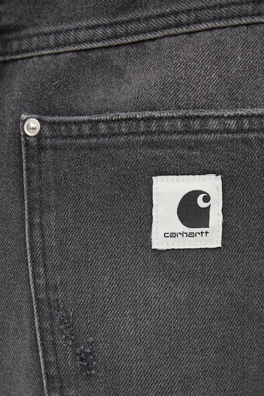 Carhartt WIP spódnica jeansowa W Brandon Skirt czarny I036330.89B7