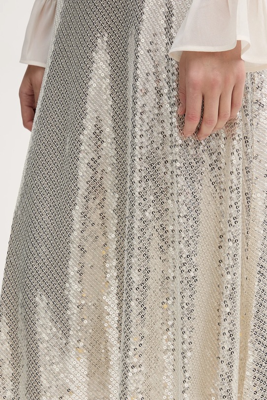 OUI spódnica srebrny 96029