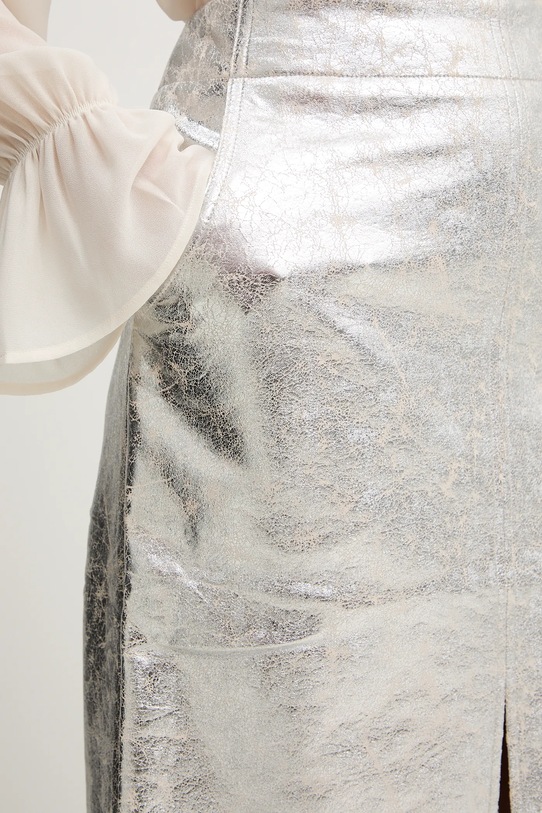 OUI spódnica srebrny 96027