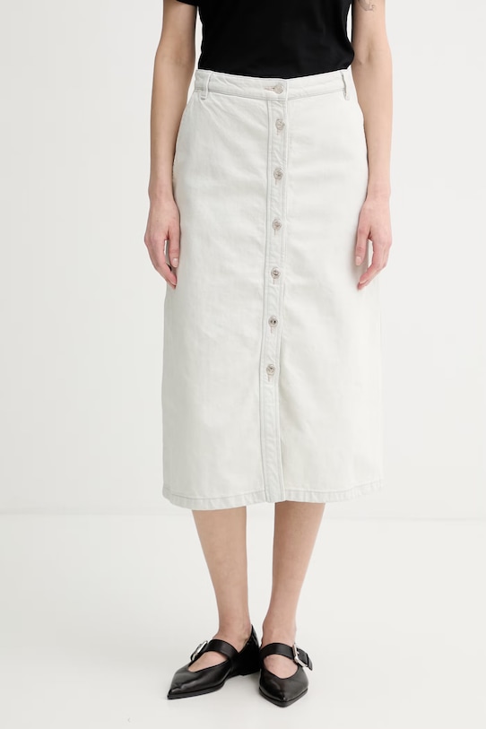 A.P.C. spódnica jeansowa niebieski COHNJ.F06506