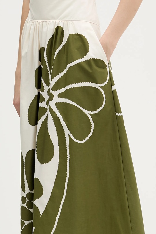 Farm Rio spódnica bawełniana beżowy 350513