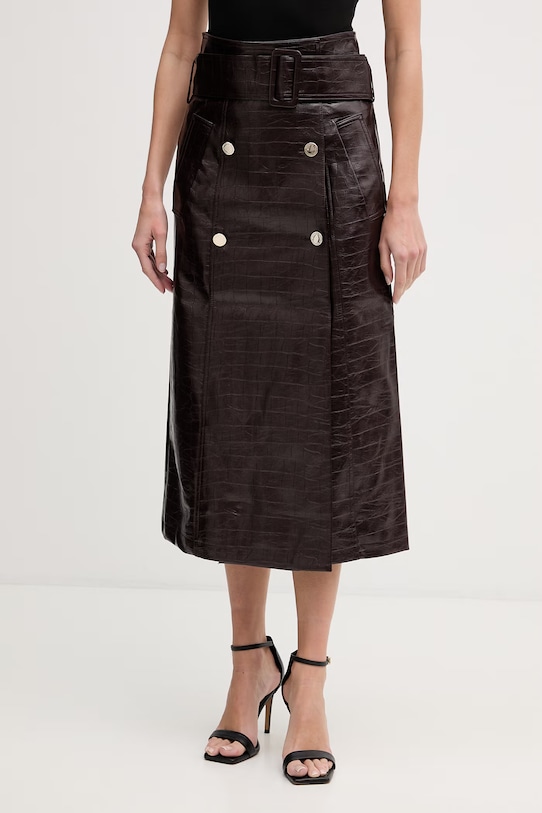 Φούστα Morgan casual μπορντό JADYNA