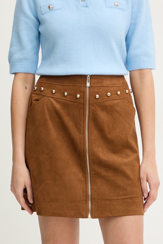 Morgan spódnica brązowy JCLAM