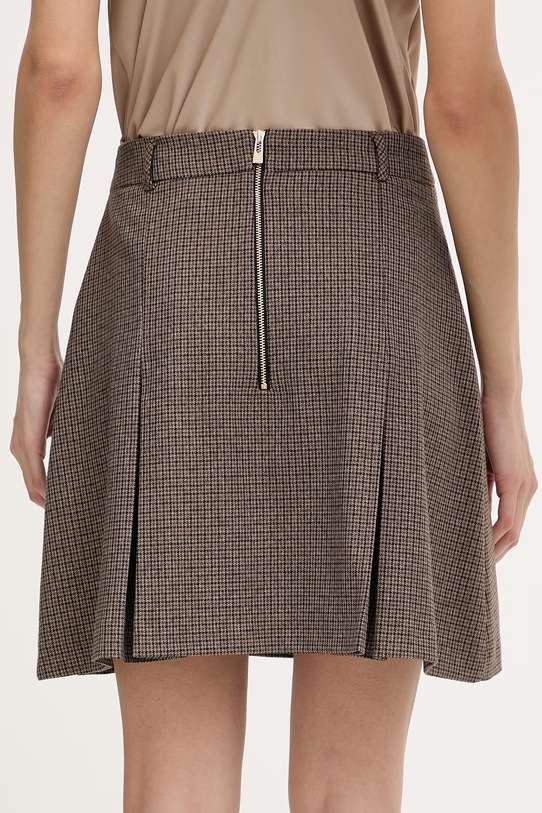 Odzież Morgan spódnica z wiskozą JEN.F brązowy