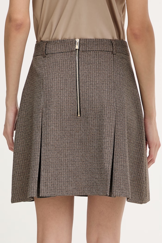 Odzież Morgan spódnica z wiskozą JEN.F brązowy