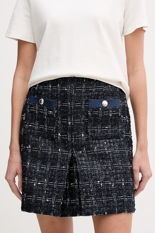 Φούστα Morgan casual σκούρο μπλε JINCA