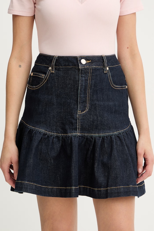 Morgan spódnice jeansowe granatowy JSOUBIA
