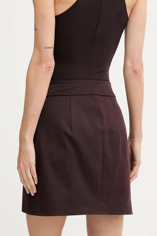 Odzież Elisabetta Franchi spódnica GO14161E2 brązowy