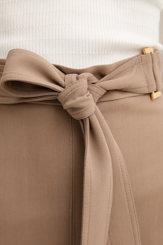 Elisabetta Franchi fustă maro GO17361E2