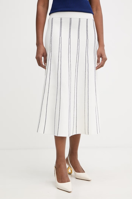 Liu Jo suknja s viskozom bež WA6148.MA81R