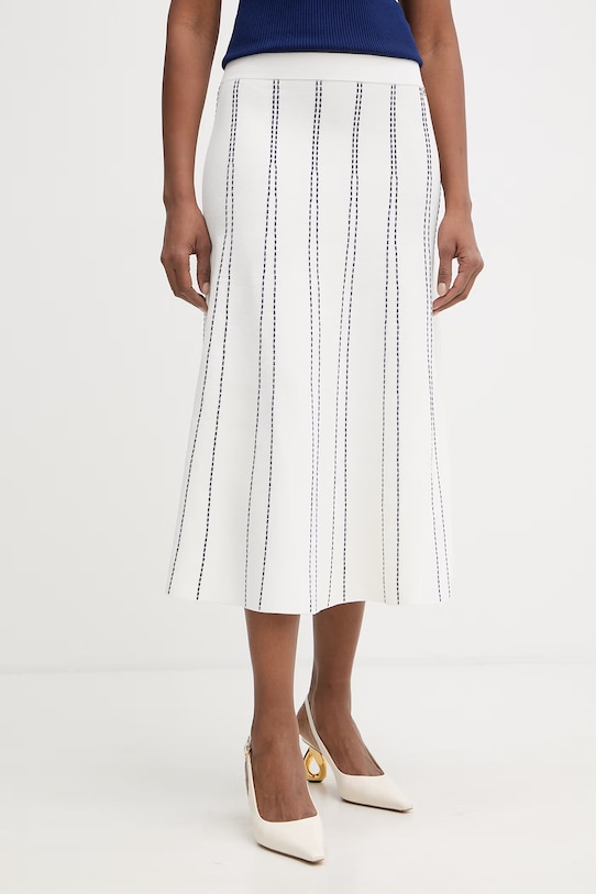 Liu Jo suknja s viskozom bež WA6148.MA81R