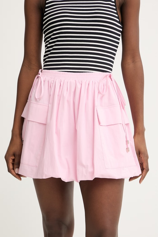 Liu Jo spódnica bombka różowy WA6198.T407A
